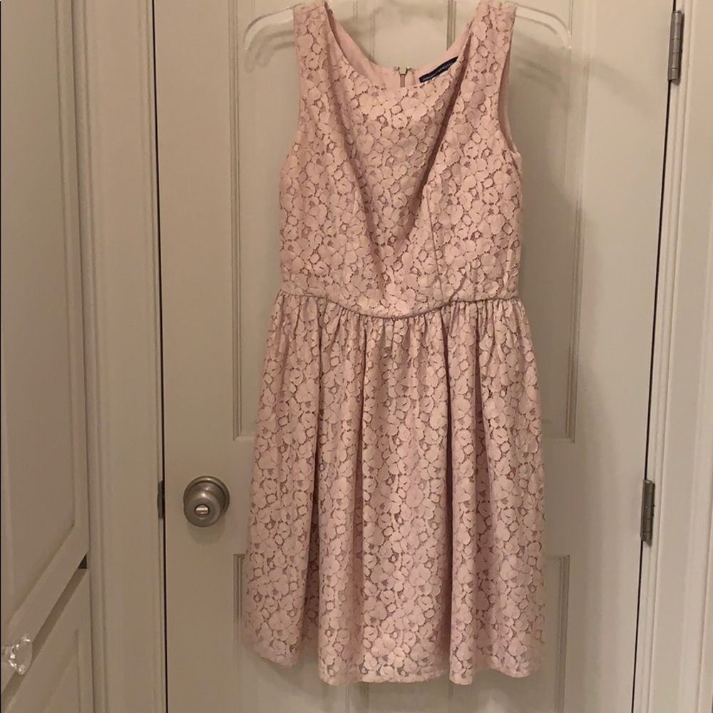 Pink Lace Dress